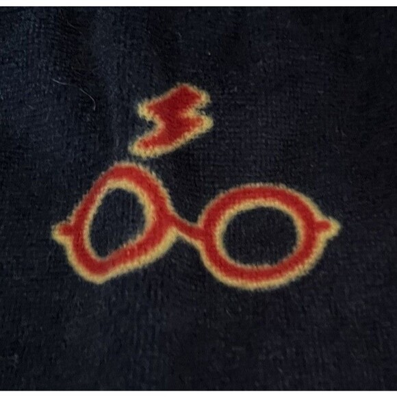 Harry Potter Pajama Pants Women's M Chibi Navy Fleece Jogger Sleepwear Lounge - Picture 10 of 16